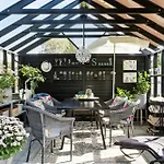 Enjoy Outdoor Life With Orangery And Kitchen Feriehus *